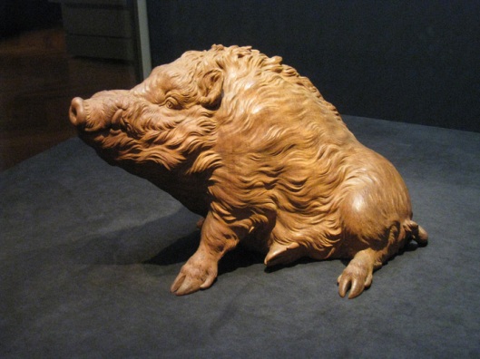 Wild Boar by Ishikawa Komei 1912